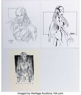 Alé Garza, Georges Jeanty, and Dave Aikins - The Engineer from The Authority Illustrations Original Art Group of 3 (c. 2000s). (Total: 3 Original Art)