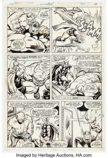 John Buscema and Chic Stone Thor #285 Story Page 8 Original Art (Marvel, 1979). | Heritage