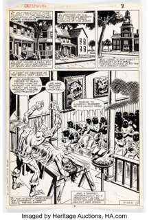 Don Perlin and Joe Sinnott The Defenders #94 Story Page 7 Original Art (Marvel, 1981). | Heritage