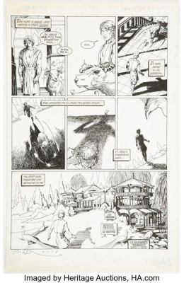 Barry Windsor-Smith Barry Windsor-Smith: Storyteller #1 The Freebooters Story Page 20 Original Art (Dark Horse, 1996). | Heritage