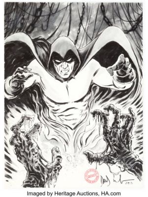 Dave Wachter - The Spectre Illustration Original Art (2010).