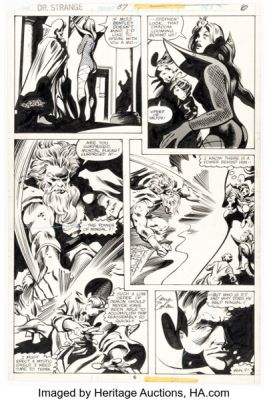 Gene Colan and Dan Green Doctor Strange #37 Story Page 6 Original Art (Marvel, 1979). | Heritage