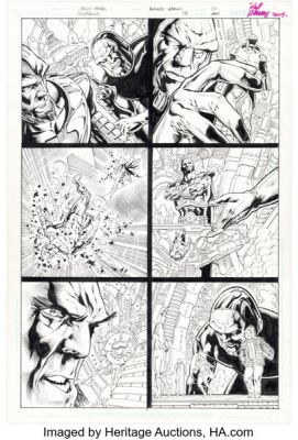 Carlos Magno and Rodney Ramos Countdown #8 Story Page 3 Original Art (DC, 2008)