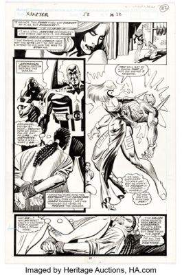 Jon Bogdanove and Al Milgrom X-Factor #58 Archangel Story Page 16 Original Art (Marvel, 1990).