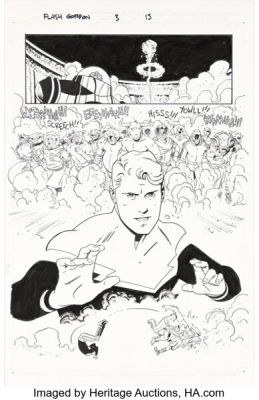 Evan Shaner Flash Gordon #3 Story Page 13 Original Art (Dynamite, 2014).