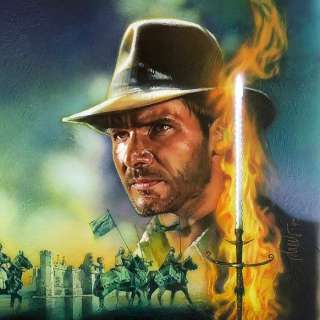 Drew Struzan - Indiana Jones and the White Witch