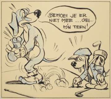 [Original comic & book illustrations] Henk Kabos (1912-1984) | Zwiggelaar Auctions