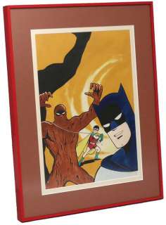 Jiro Kuwata Handwritten color manuscript "Batman"