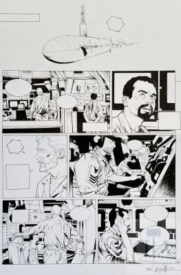 Bec | Lot 319 : Bec / Prométhée. Planche originale n°27 de l’album T2 "Blue beam… | Dagoty