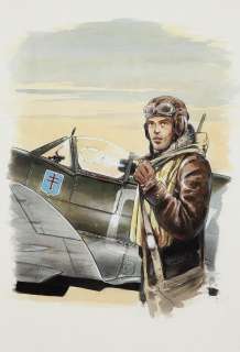 Stéphan AGOSTO (né en 1968) Planche ayant servi Ã  la bande dessinée "F.A.F.L" Couverture de l’album "Squadron 340" tome 4 (2013) | Tajan