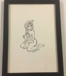 B. Di Sano - Pin-up - Dessin original - Loose page (2019) | Catawiki