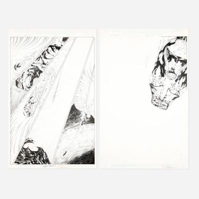 Lot 175 - Bart Sears and Rob Hunter, Captain America and the Falcon #2 Story Page 20 Original Art (Marvel Comics, 2004) | Landry Pop Auctions