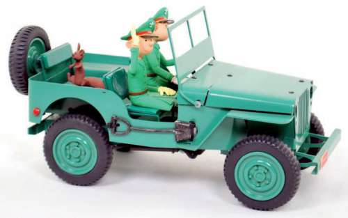 Franquin | SPIROU AROUTCHEFF LA JEEP WEELLYS AVEC SPIROU, SPIP & FANTASIO | Cornette de St Cyr