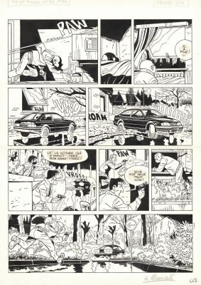 Alain SIKORSKI (1959-2025) Tif... - Lot 159 - Alain SIKORSKI (1959-2025) Tif et Tondu - L‘assassin...