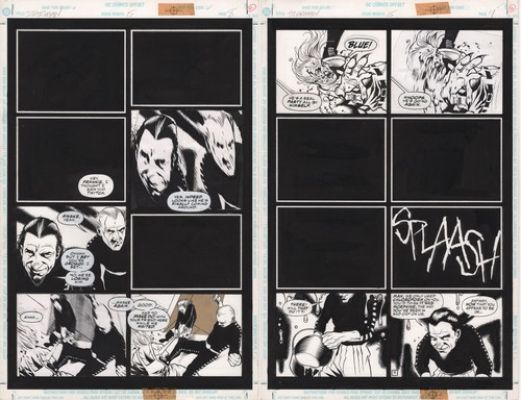 Starman #15 pages 8&9 2 page sequence by Tony Harris. 1996 DC Comics | eBay US