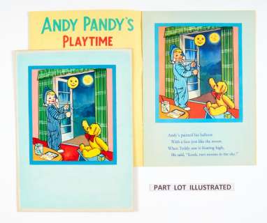 Andy Pandy Playtime book original colour artworks (1950s) by Norman… | Comic Book Auctions ltd