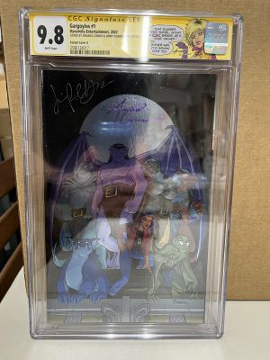 GARGOYLES #1 – LIMITED 1:500 FOIL VARIANT – SIGNED – CGC 9.8 (CUSTOM PRO CGC LABEL) | PaperFilms