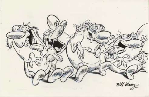 Bill Wray | Created for auction, 17X11 | Hero Initiative