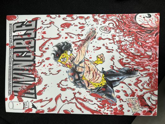 Alper Geçgel | An Invincible sketch cover | Raremarq (Buy It Now)