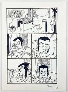 Lupin III - Andrea Accardi - Tavola Originale "Millennium vol. 6" - Firmata - Loose page