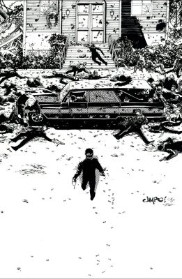 Jimbo Salgado | Ordained #1 Cover | Kirby’s Comic Art