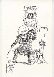 Stan Sakai | 12-by-17 inches | Hero Initiative