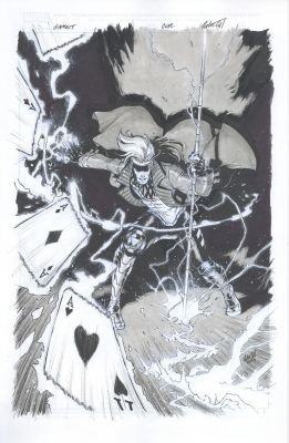 Robert Gill - Gambit: Wanted #2, Variant Cover