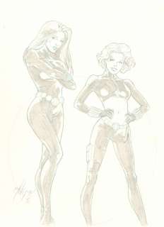 Matt Haley | Black Widows : Matt Haley | ComicArtFans Classifieds