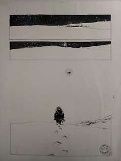 Alvar Mayor - illustrazione originale - Loose page