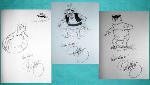 Suske en Wiske - Strip Klassiek - BR-06 + 2x Rode Reeks 45 + 58 met 3x opdrachttekening - hc met linnen rug - First edition - (1996/1999) | Catawiki