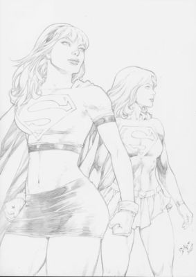 Ed Benes | cópia de Shanna - 11"x17" Pencil | Ed Benes