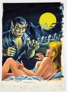 Classici a Fumetti n. 25 - Zaniboni - Original cover "I mostri" - Loose page - (1970) | Catawiki