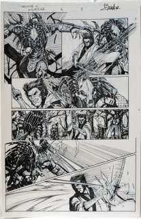 Kei Zama | Predator vs. Wolverine #4 Page 8 | Kei Zama