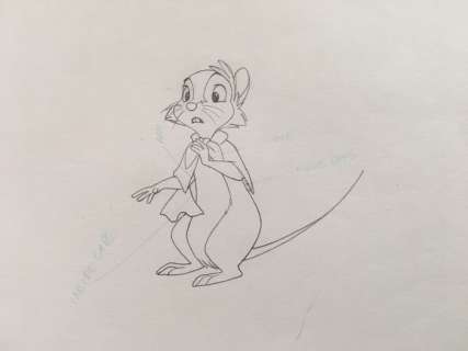 Don Bluth - Original Production Drawing - The Secret of Nimh - Dessinorginal - (1982) | Catawiki