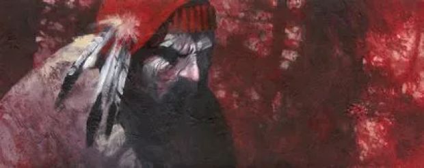 * Cromwell (Né En... | Lot 30 - * CROMWELL (né en 1959) Le dernier des Mohicans Acrylique... | Tessier Sarrou