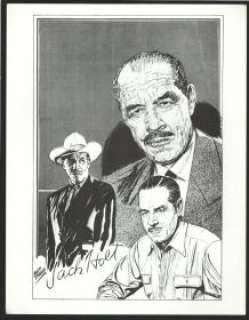 Jack Holt Real West Movie Hall of Fame Series Print | DTA Collectibles