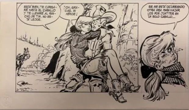 Jordi Buxade - Ensemble... | Lot 36 - Jordi Buxade - Ensemble de 17 planches/Strip : Dessins... | Tessier Sarrou