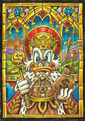Scrooge McDuck “Dolar King” | Corner4art