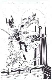 Brent Schoonover - Ben Reilly: The Scarlet Spider (Marvel Comics) issue #10 (Variant Cover)