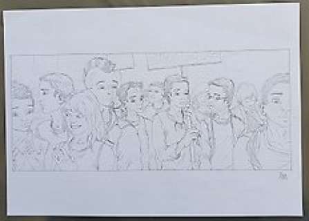 Maroh, Julie - Strip original - Le Bleu est une couleur chaude - (2010)