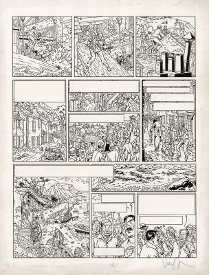 Van Dongen | Blake et Mortimer T. 31 La menace Atlante | Galerie Champaka