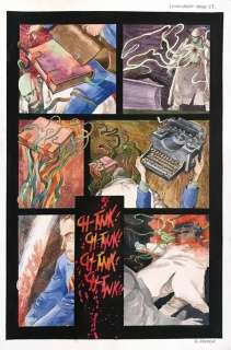 Enrique Breccia - tavola originale "H.P. Lovecraft" - Firmata - Loose page - (2000) | Catawiki