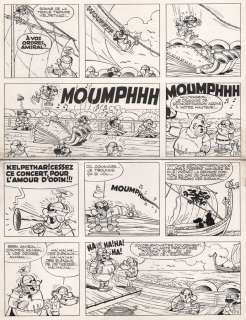 Remacle | Hultrasson, planche n°7 Ã  l’encre de Chine de l’… | Banque Dessinée