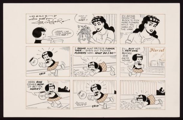 Original Art for the Nancy Comic Strip (6/6/99) by Guy Gilchrist | eBay US (Buy It Now)
