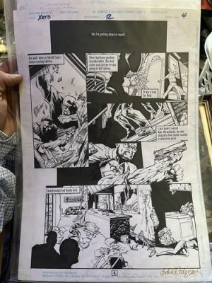 DC Comics XERO #12 Original Comic Art Page 4 Eric Battle Anibal Rodriguez 1998 | eBay US (Buy It Now)