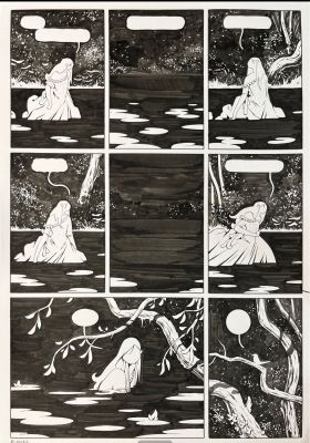 Borja González | El Pájaro y la Serpiente página 23 | The Comic Art Agency