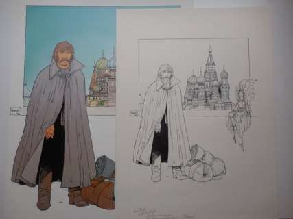 Ferry (Van Vosselen, Ferry) | Original drawing  - Ian Kalédine  - (1990) | Catawiki