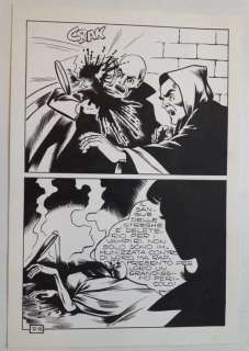 Satanik n. 50 - Magnus - Tav. Origin. n. 102 "La Stirpe Dei Vampiri" - Loose page - (1965) | Catawiki