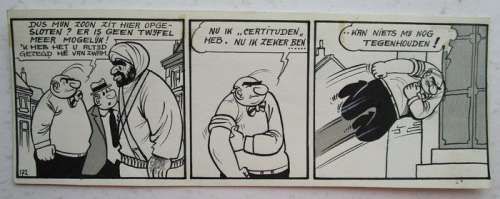 Sleen, Marc - Originele strook (s.172) - Nero - De zoon van Nero - (1960) | Catawiki