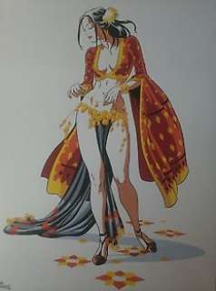 Djinn - Originele tekening van Djinn in gouache | Catawiki